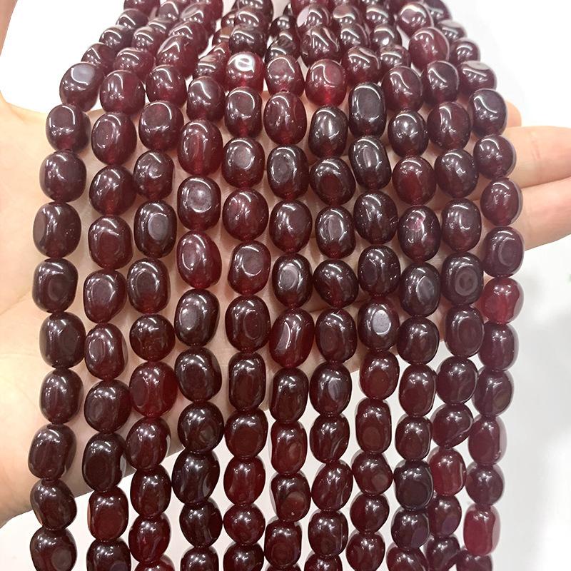 Irregular rectangular column, wine red