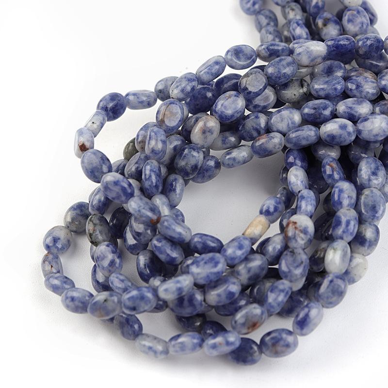 blue sport stone 8*6mm（批次不同会有色差