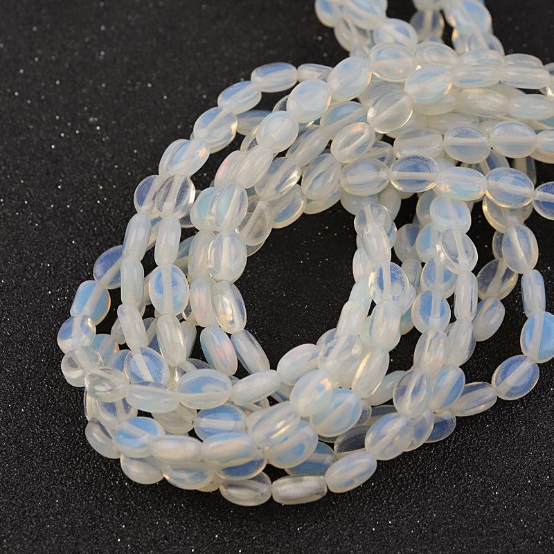 sea opal 8*6mm（批次不同会有色差）