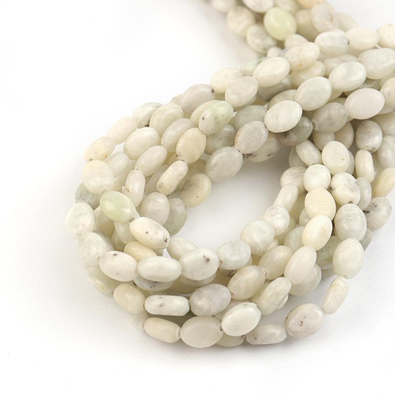 Lushan Jade 8*6mm（批次不同会有色差）