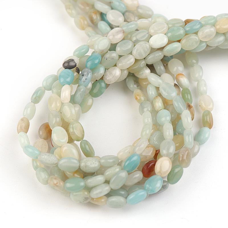 Amazonite A 8*6mm（批次不同会有色差）