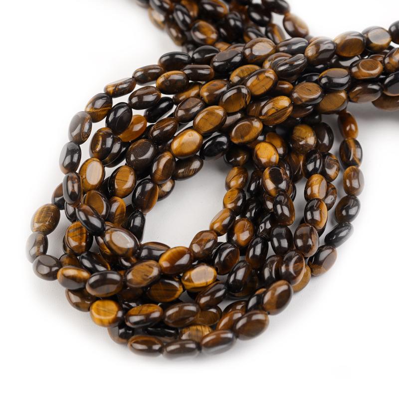 tiger eye 8*6mm（批次不同会有色差）