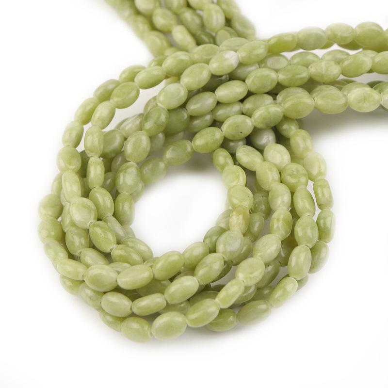 Shallow Southern Jade 8*6mm（批次不同会有