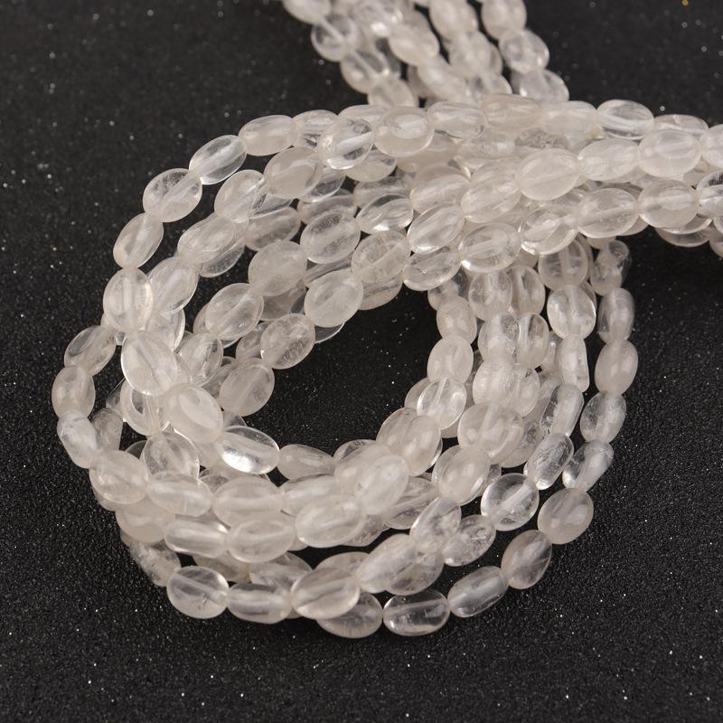 Clear Quartz 8*6mm（批次不同会有色差）