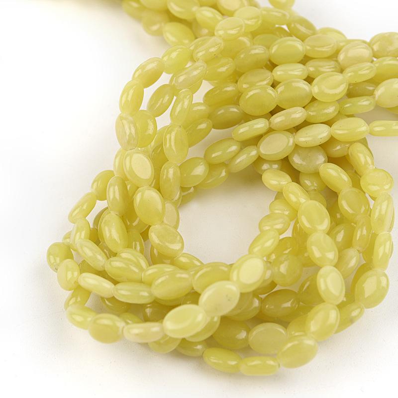 jade lemon 8*6mm（批次不同会有色差）