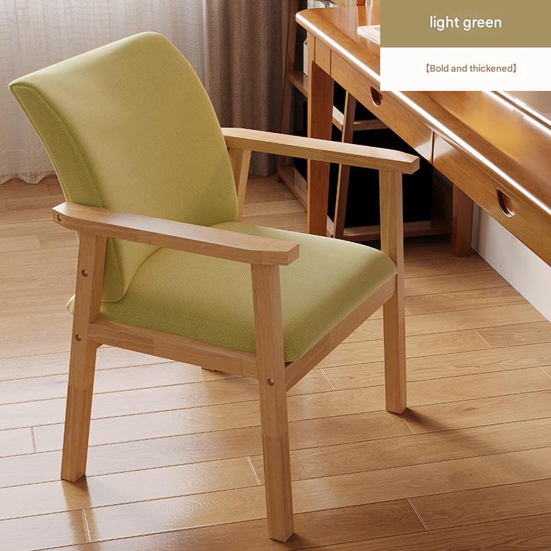 light green overall rubber wood