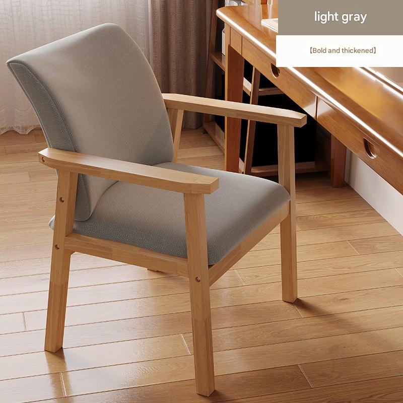 light gray solid rubber wood