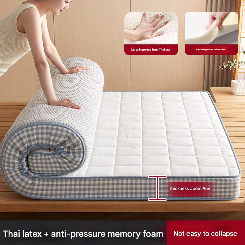 [top model] large and small grid cloud white - about 9cm thick - high density sponge