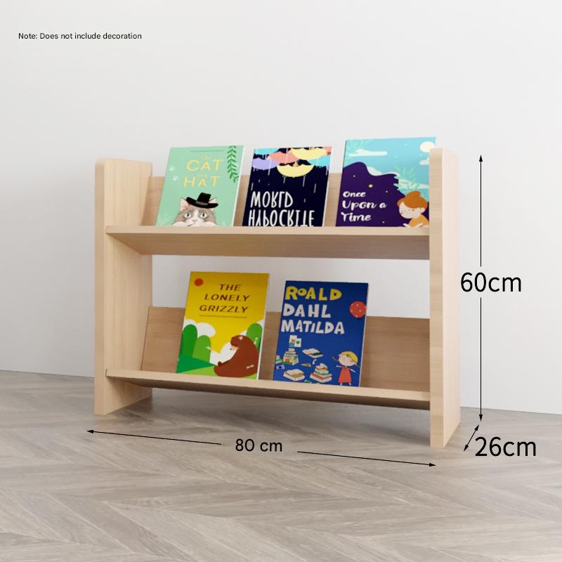 Simple bookshelf two layers (80cm)