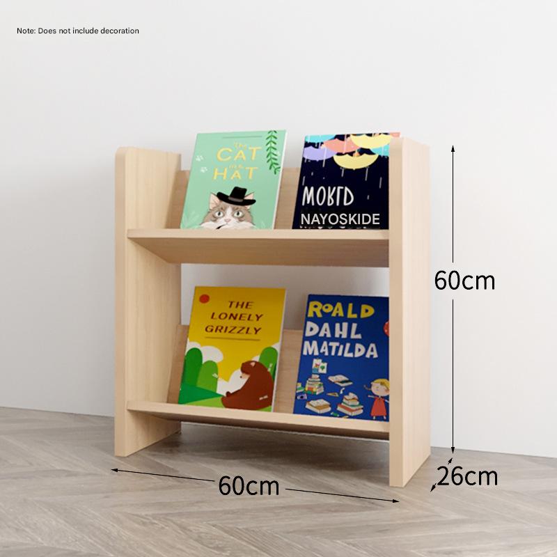 Simple bookshelf two layers (60cm)