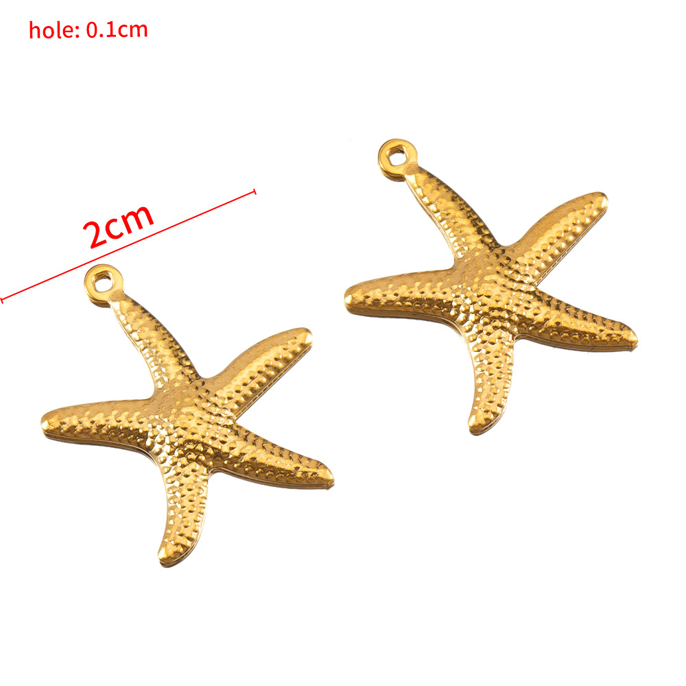 2cm single-hole starfish