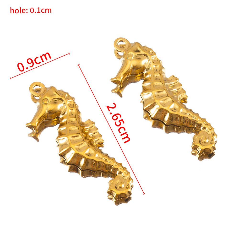 0.9×2.65cm single-pore seahorse