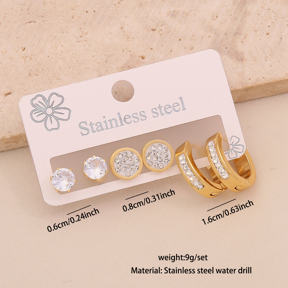 4:4#Rhinestone round