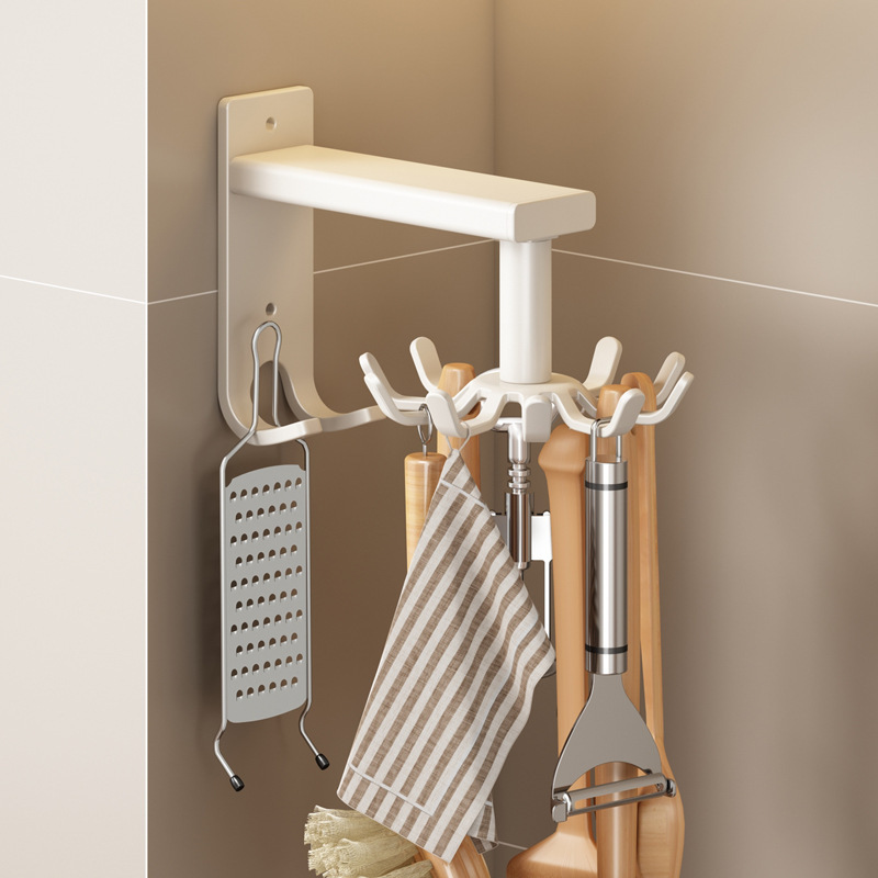 White-rotating 10 hooks (dual-purpose)