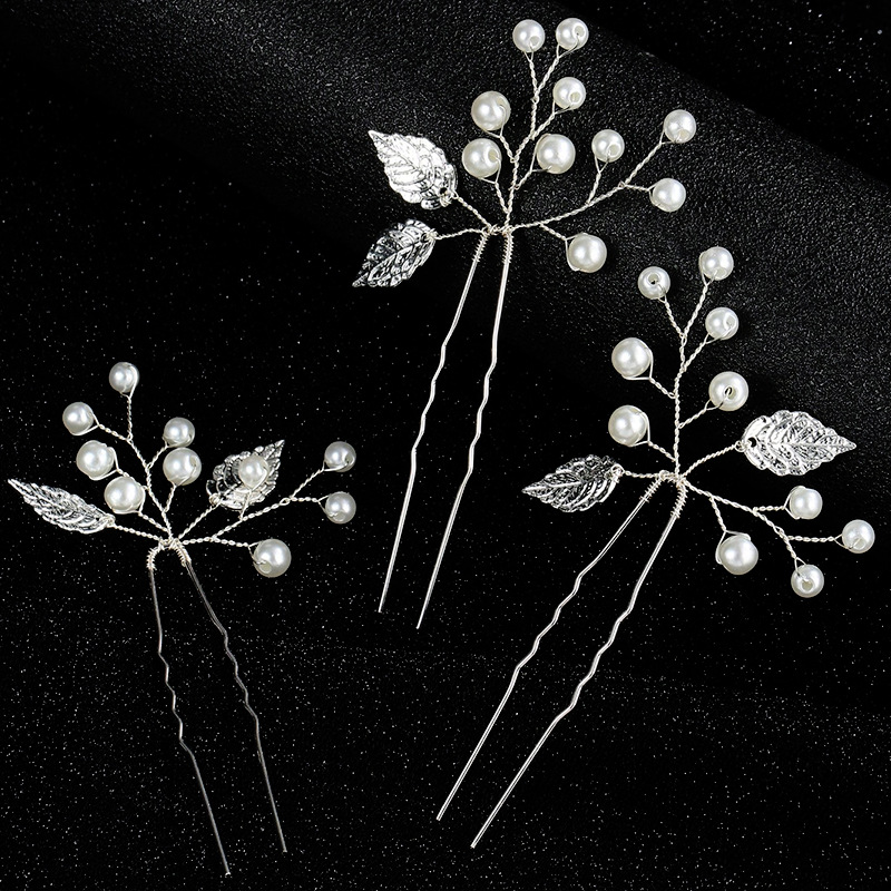 Silver (3 hairpins)