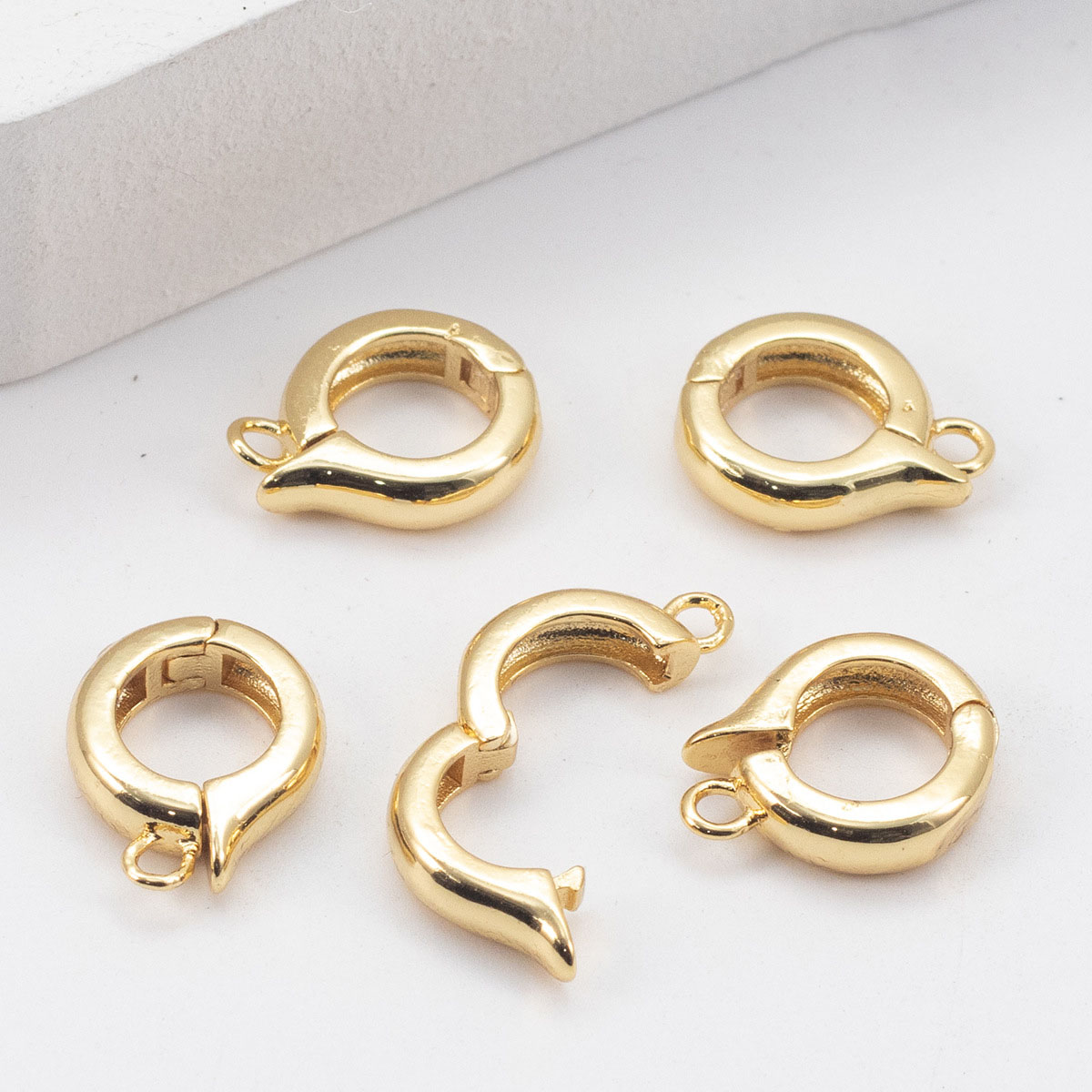 [Round] 18K gold 11×14mm