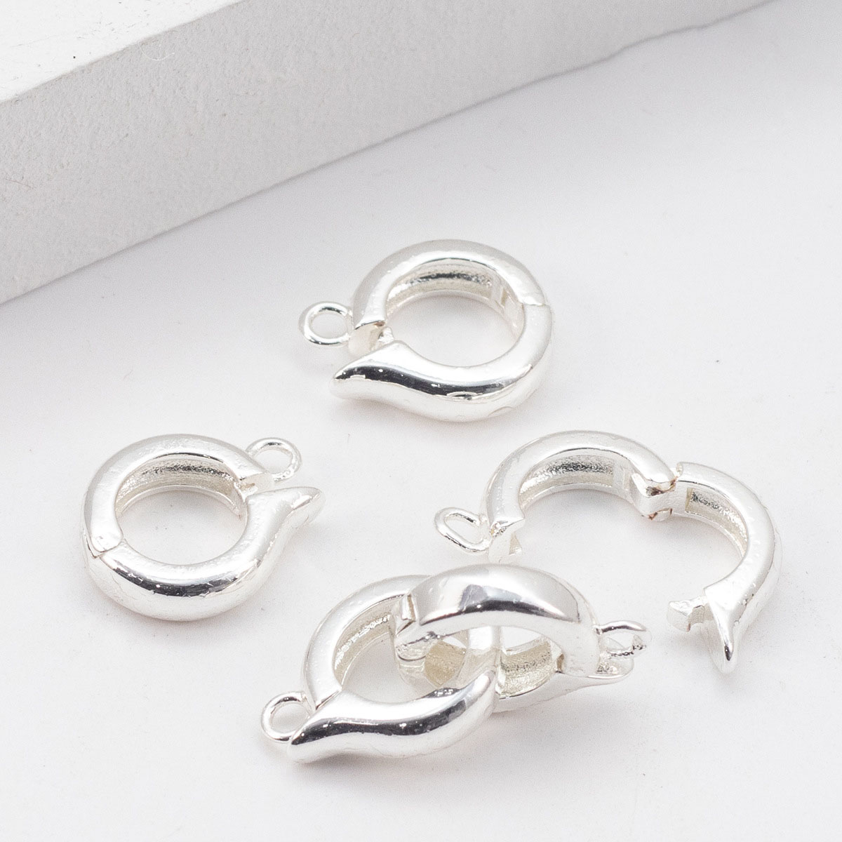 [Round] Silver 11×14mm