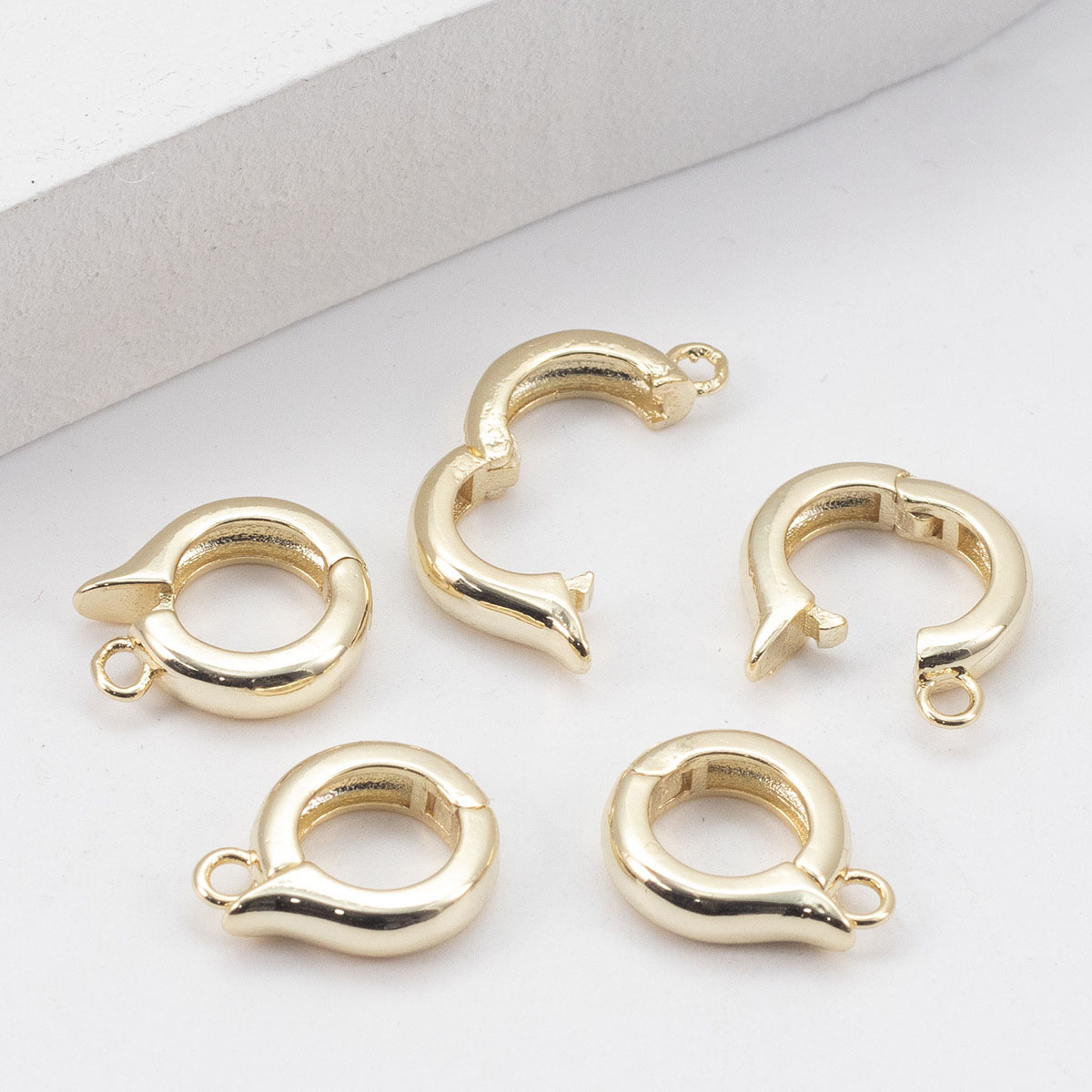 5:[Round] 14K gold 11×14mm