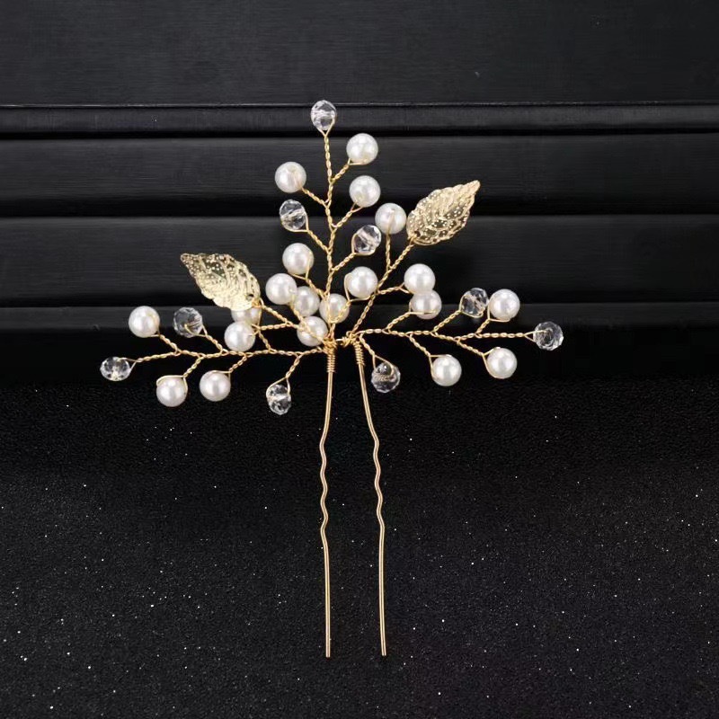 3:Golden single hairpin [copper wire]]