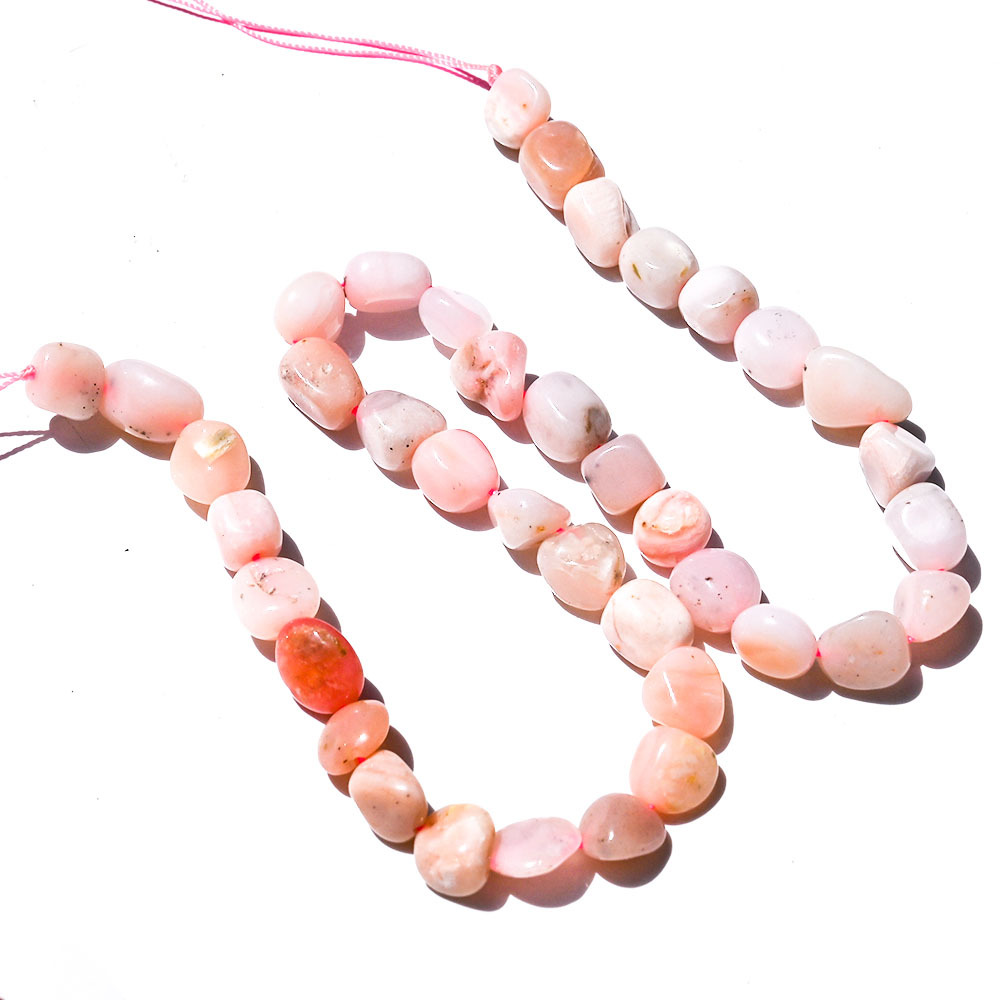 Pink Opal 6~8mm about 45 pieces/strand