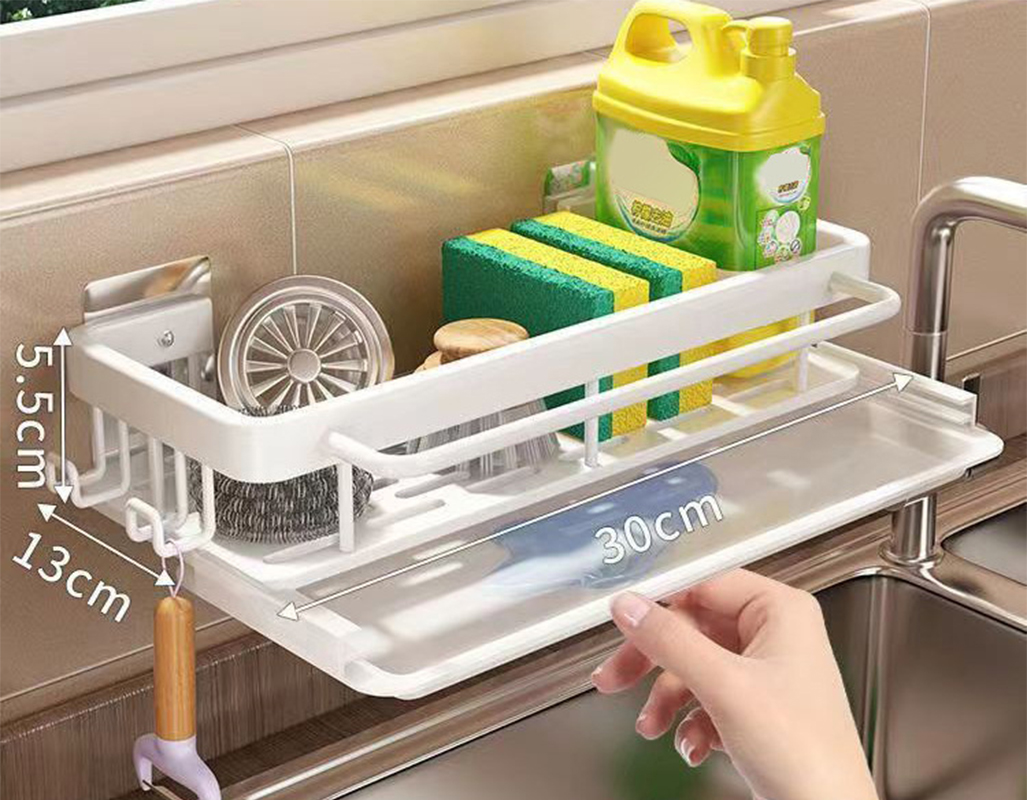 White rectangular   fixed hook   Rod   water tray