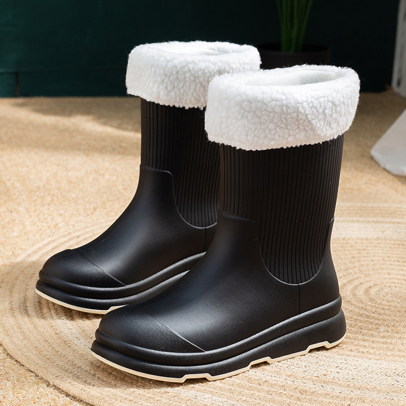 056 black low tube with cotton sleeve