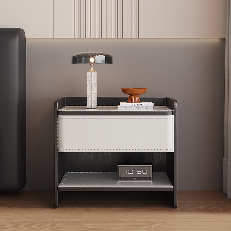 Rice White   white wax pattern Black