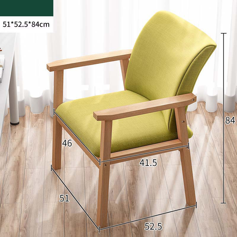 [main picture] light green   solid wood color overall rubber wood