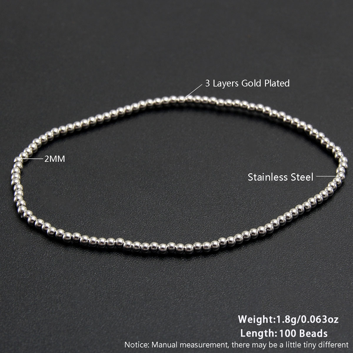 7:NH08-10 2mm Silver