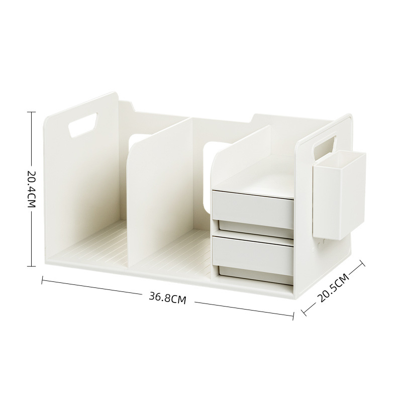 White-white drawer (with pen holder)