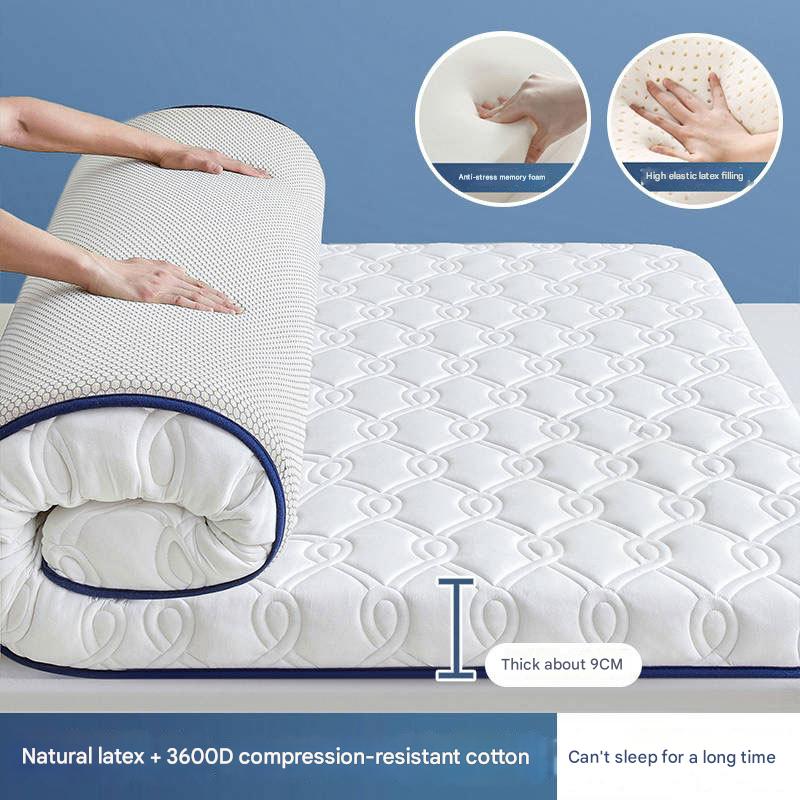 [top with thickened version] latex style auspicious cloud white About 9cm thick