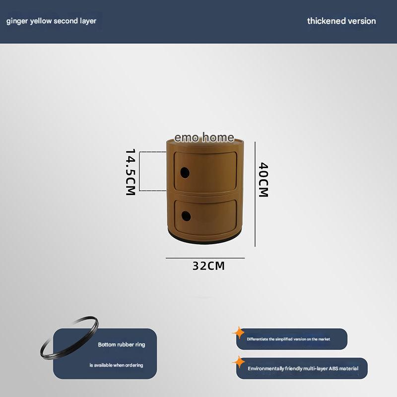 Ginger yellow [free bottom rubber ring]