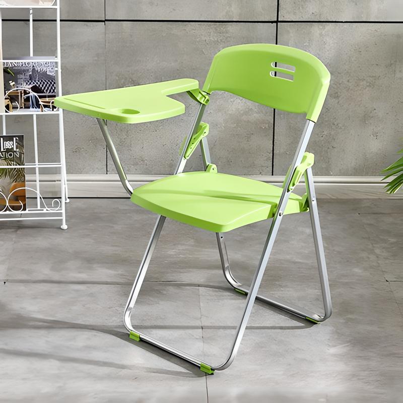 Light green Single chair   writing board