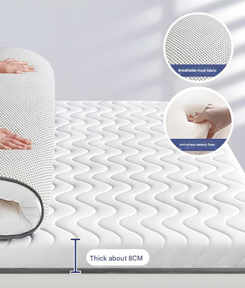 [technology deep sleep thickened exclusive model] wavy white - about 8cm thick