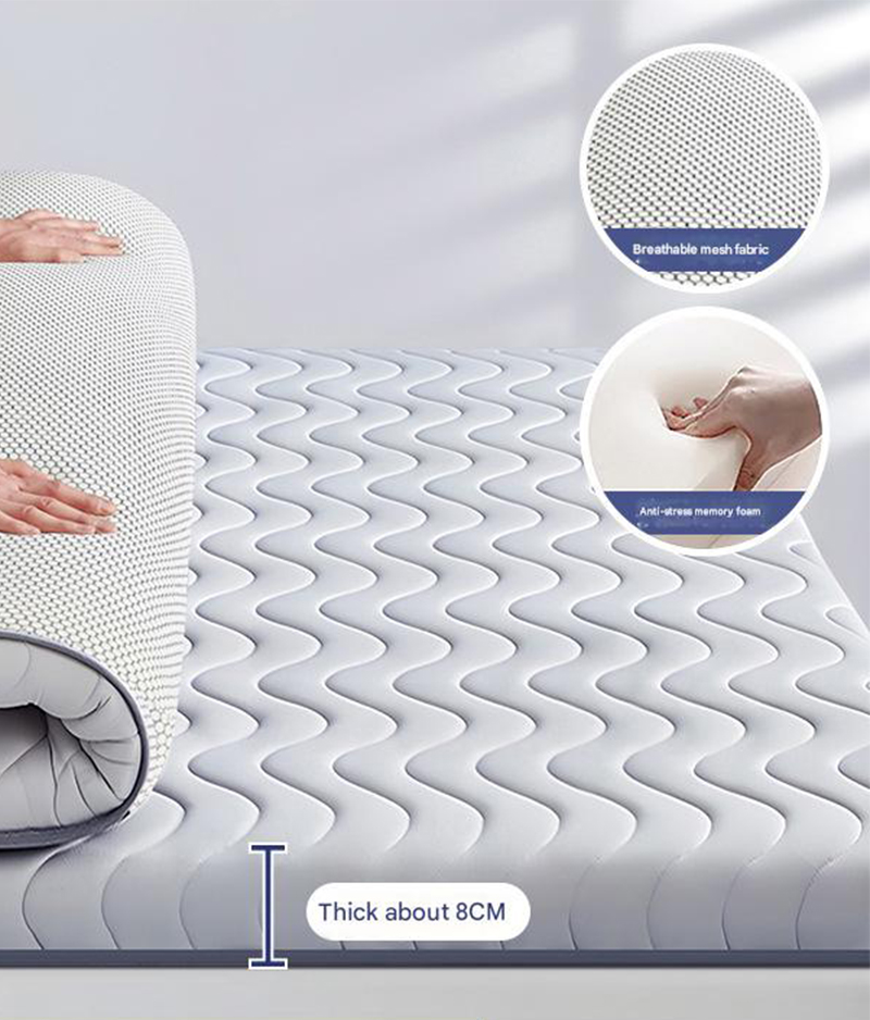 [technology deep sleep thickened exclusive model] wave gray - about 8cm thick