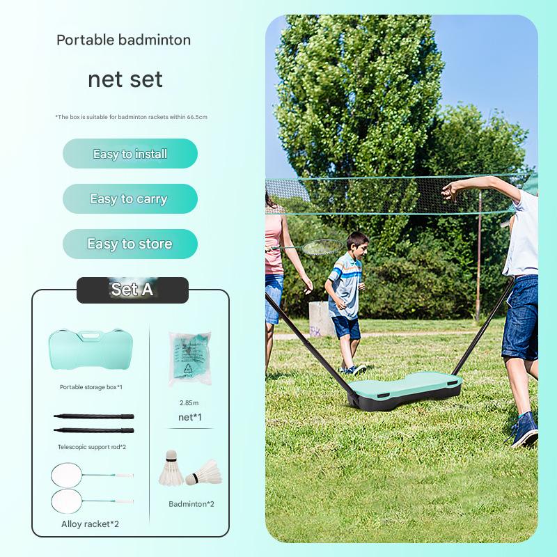 Box with 2 racket 2 ball