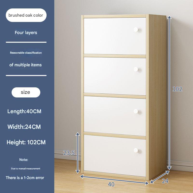 4 layers-brushed oak color