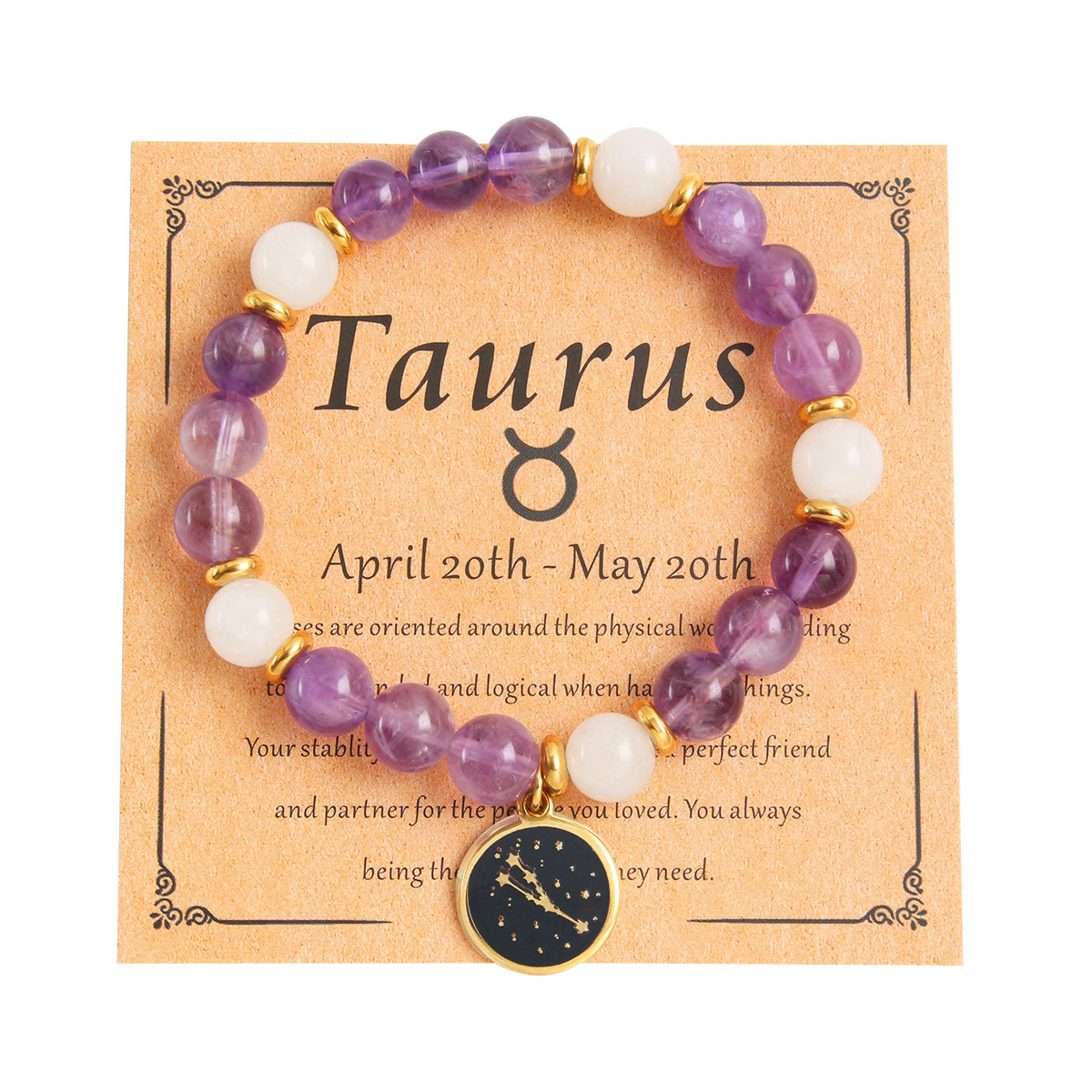 Taurus XS-02-JN amethyst   white jade