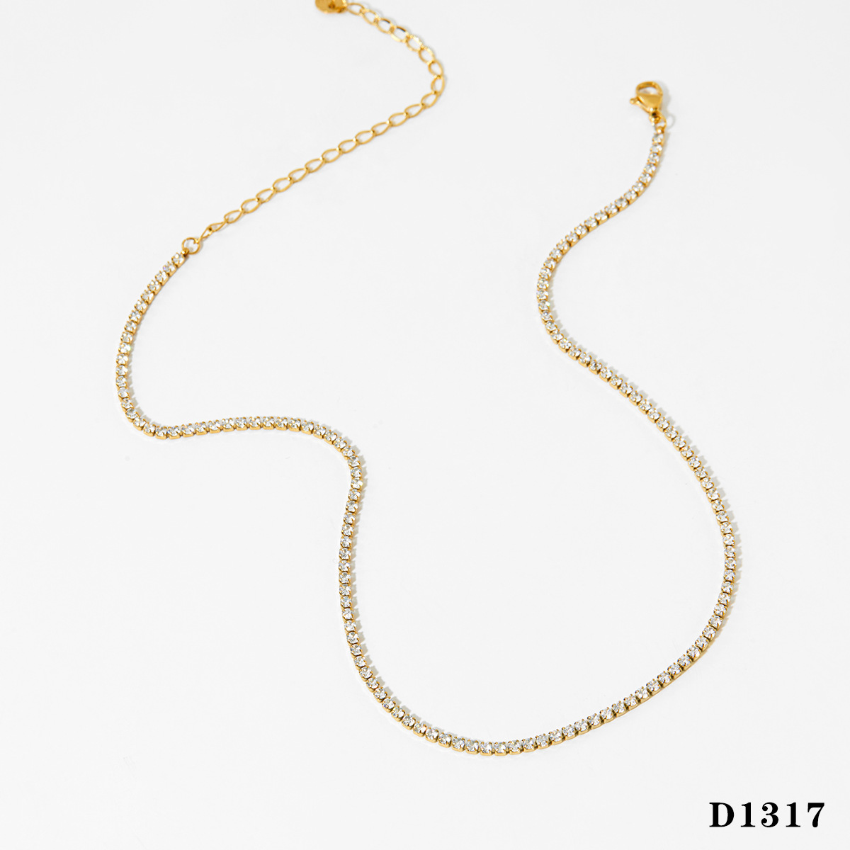 1:Gold necklace (d1317)