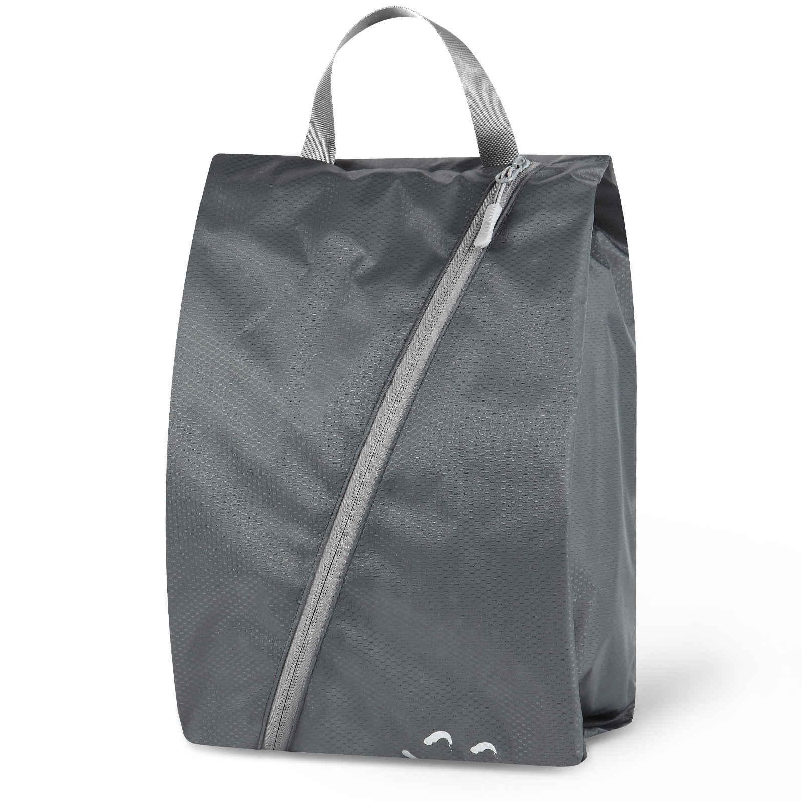 Dark gray shoe bag