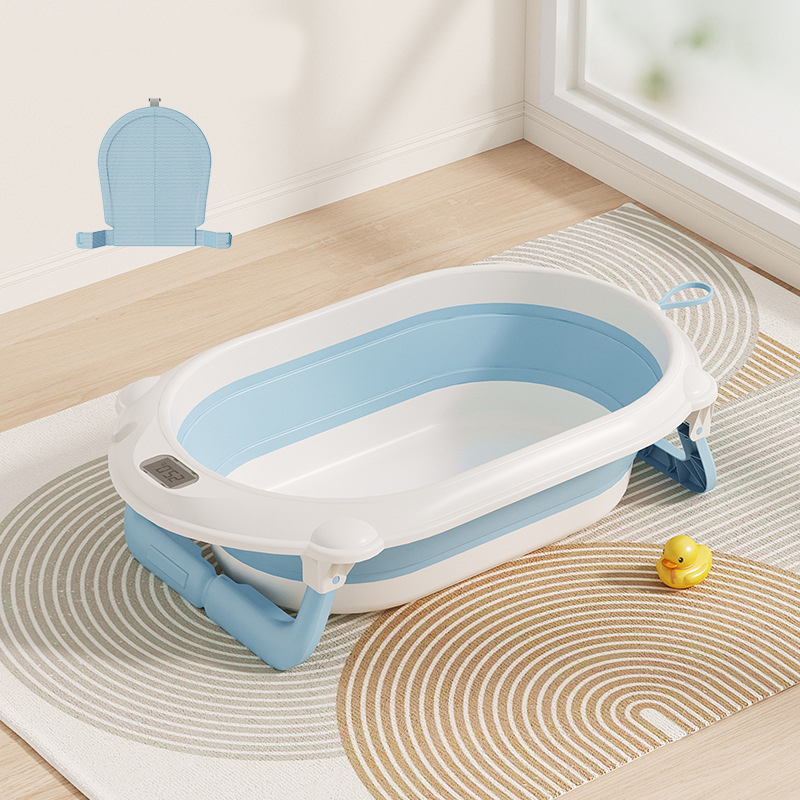 Blue temperature-sensor and bath net