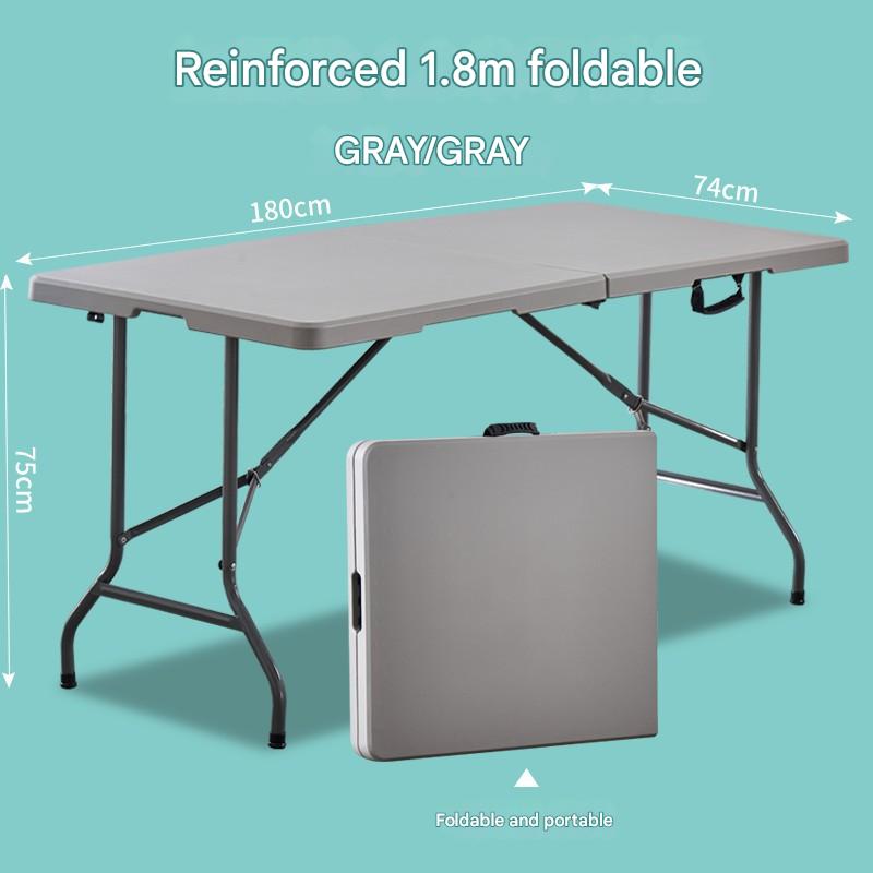 1.8 m Fold in Grey Reinforced