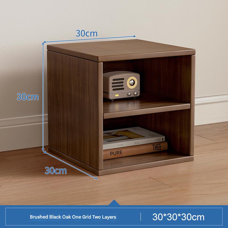 [upgraded model] brushed black oak 30CM