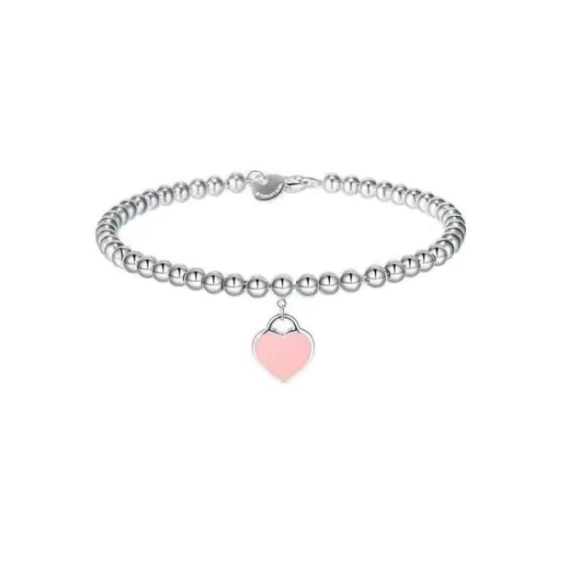 6:Pink Love bracelet 6inch