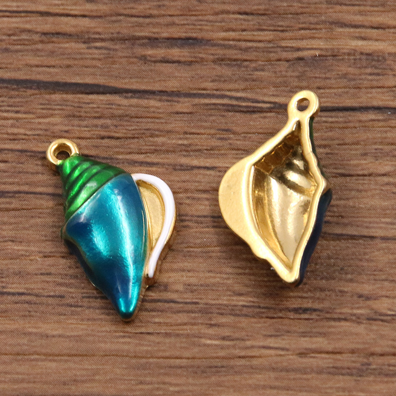 3:Blue conch 12X22mm