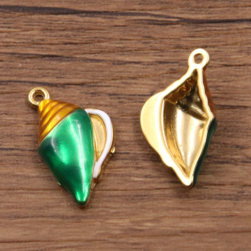 6:Green conch 12X22mm