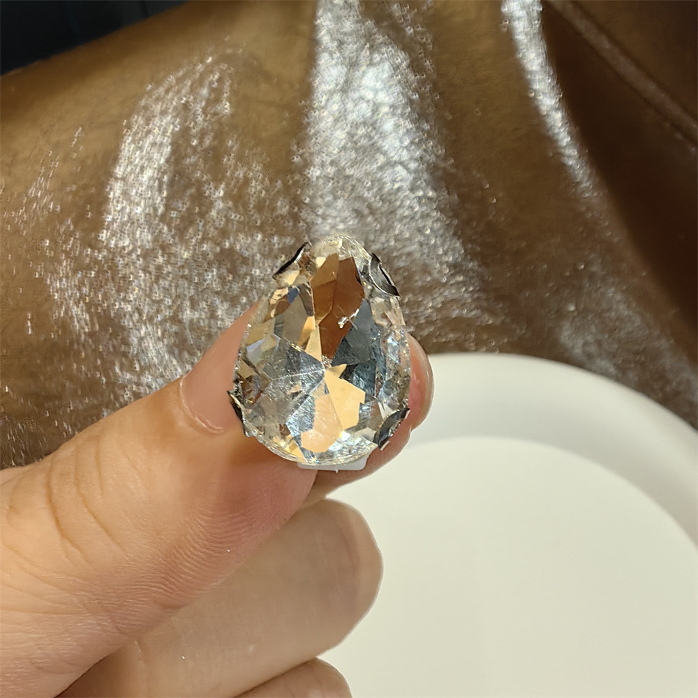 5:Water drop diamond shoelace buckle