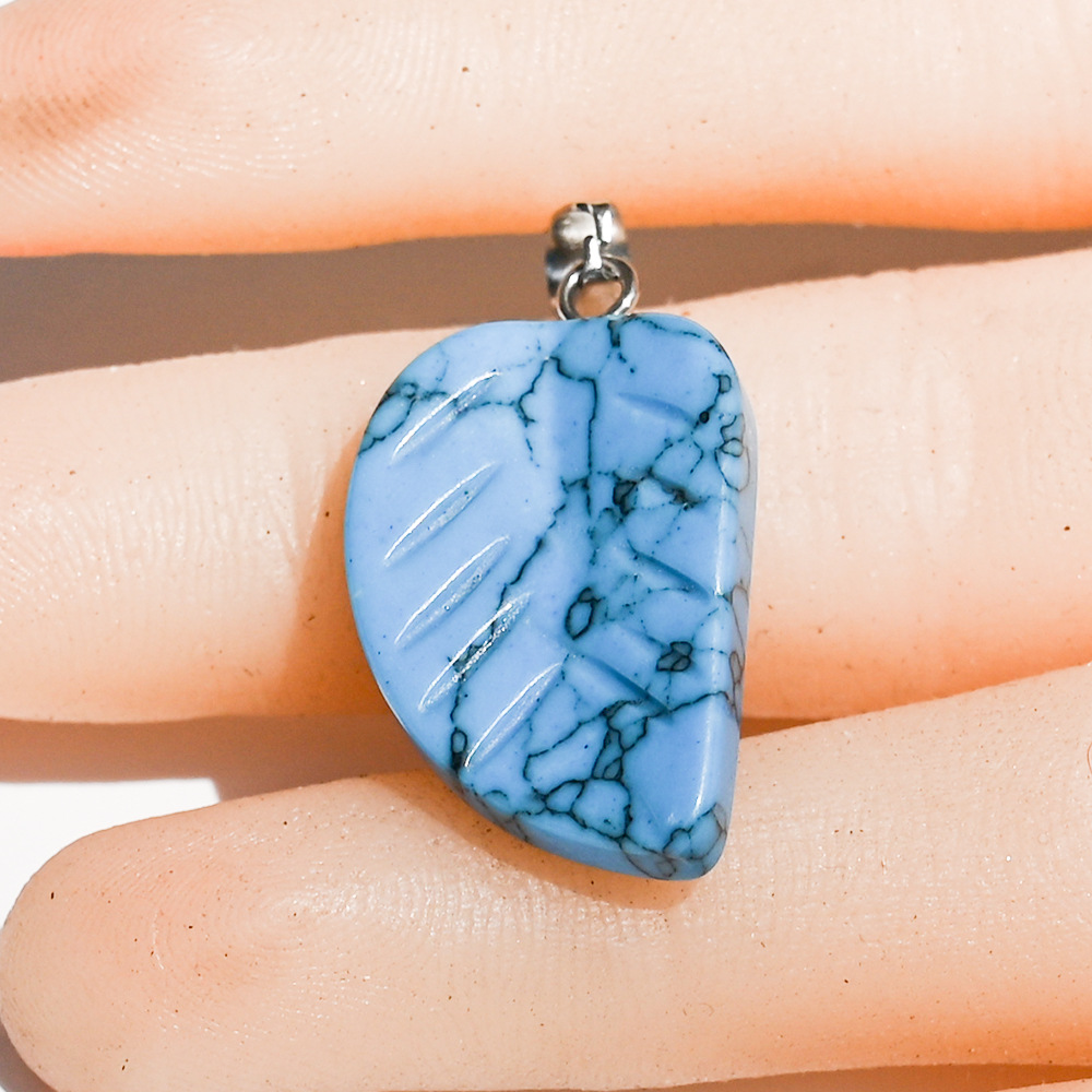 6 turquoise bleu clair