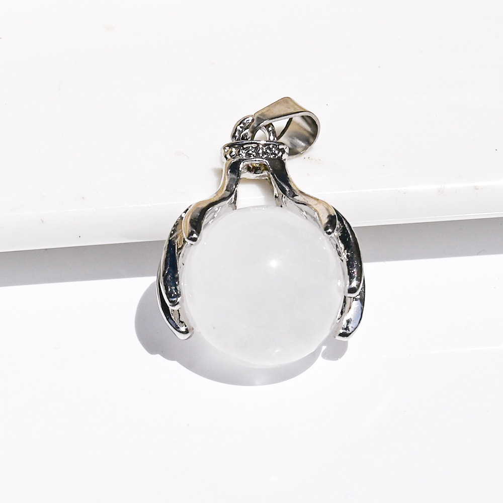 10 agate blanche