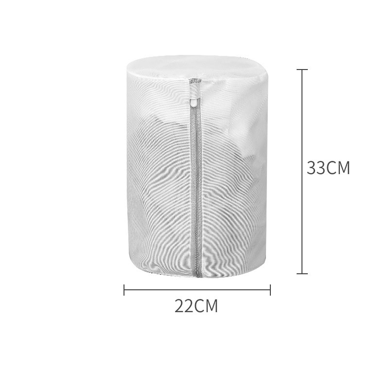 70g gray and white fine mesh cylinder (22*33cm)